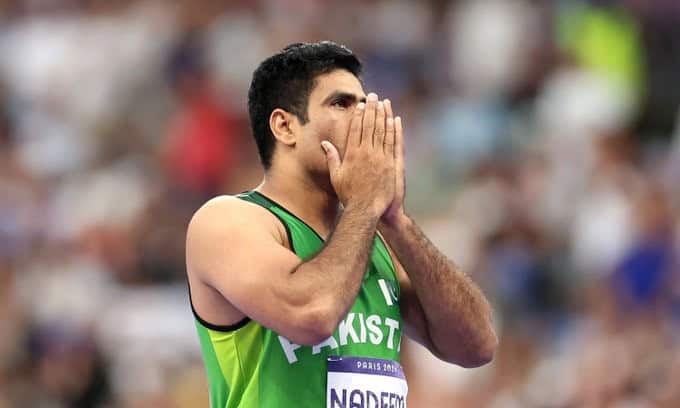 image 6 319 Paris Olympics 2024: Arshad Nadeem Shatters Olympic Javelin Record with 92.97m Throw, Ending Pakistan’s 30 Year Gold Medal Drought