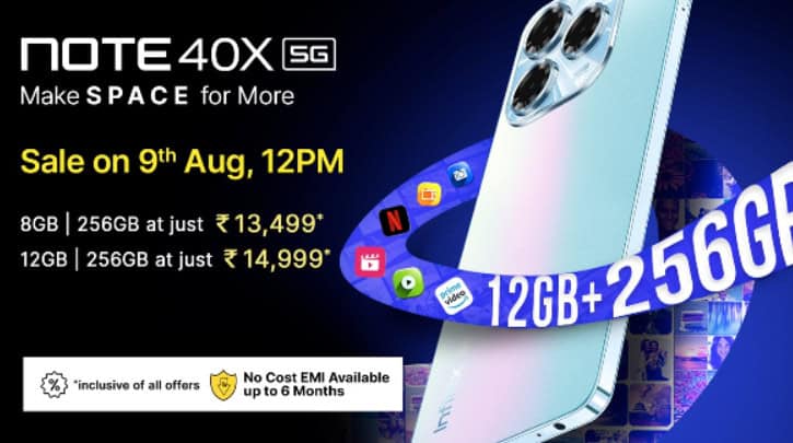 image 6 92 Infinix Note 40X 5G Launched in India: Price and Specifications