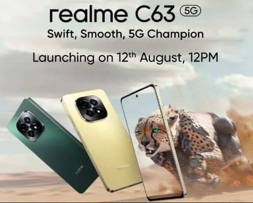 image 7 21 Realme C63 5G to Launch in India on August 12