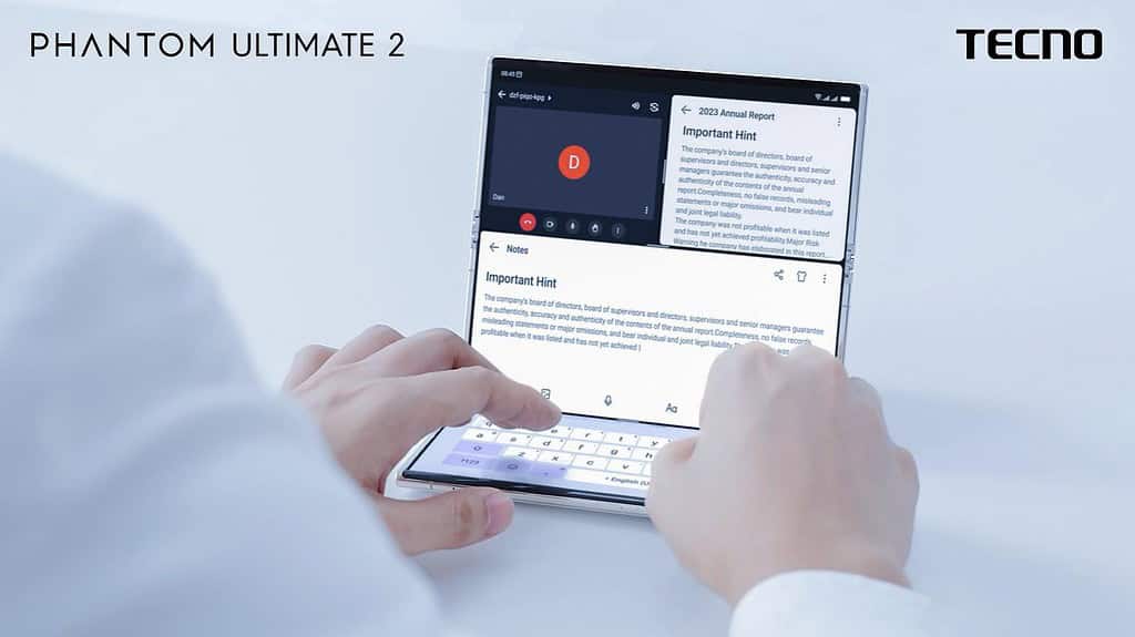 TECNO Teases Revolutionary PHANTOM ULTIMATE 2: The Next Step in Foldable Smartphone