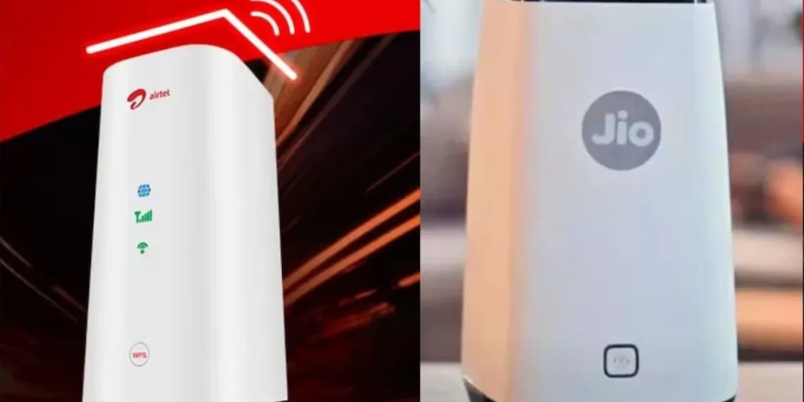 Airtel XStream AirFiber vs. Jio AirFiber: Which One Should You Choose in 2024?