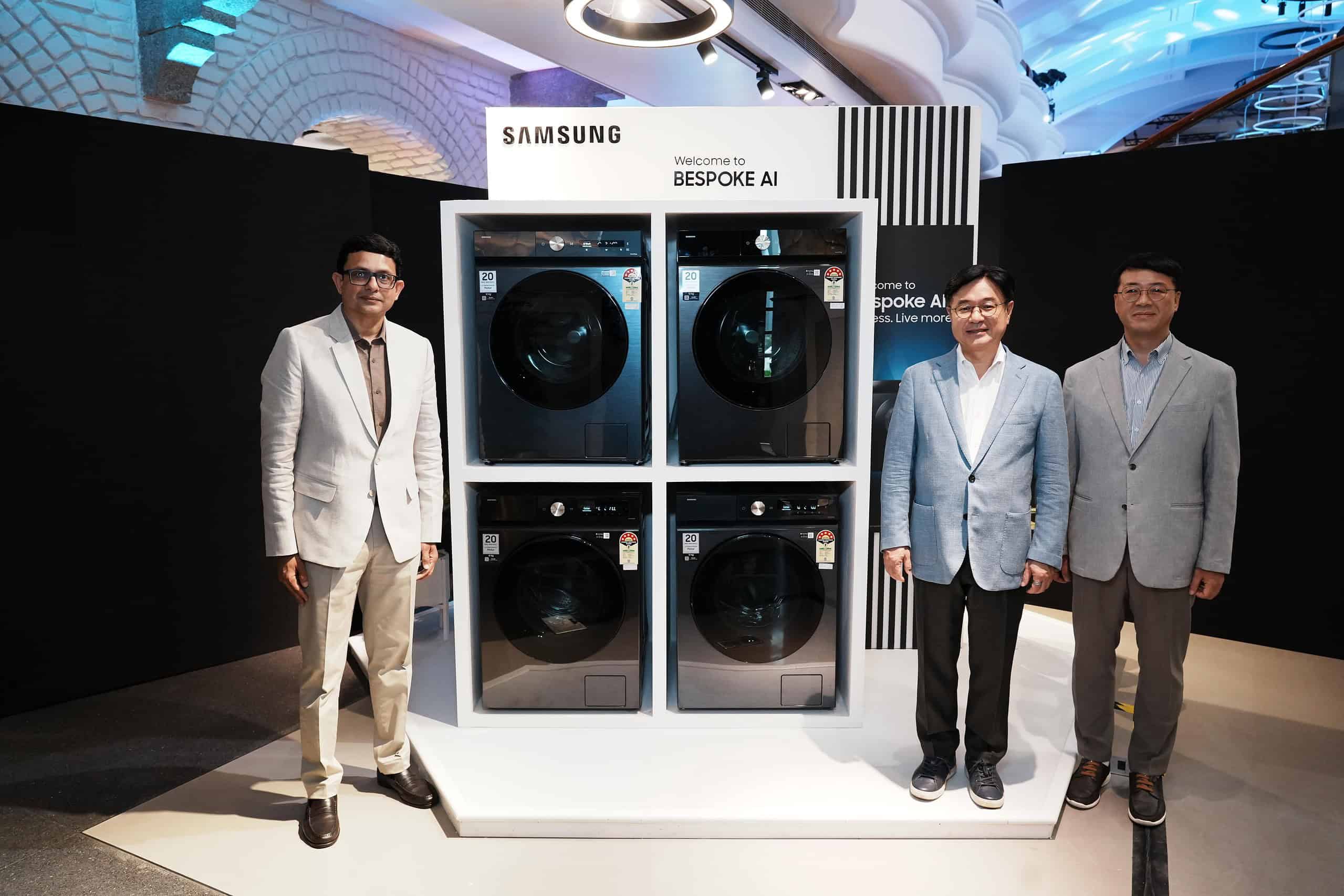 Samsung Unveils AI-Powered Front Load Washing Machines in India: Redefining Laundry with Innovation
