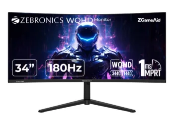 Zebronics Brings Curved QHD Gaming Monitors in India