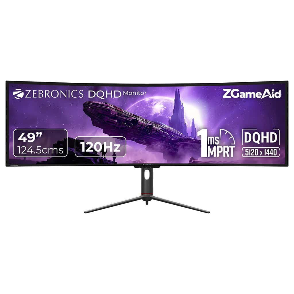 Zebronics Brings Curved QHD Gaming Monitors in India