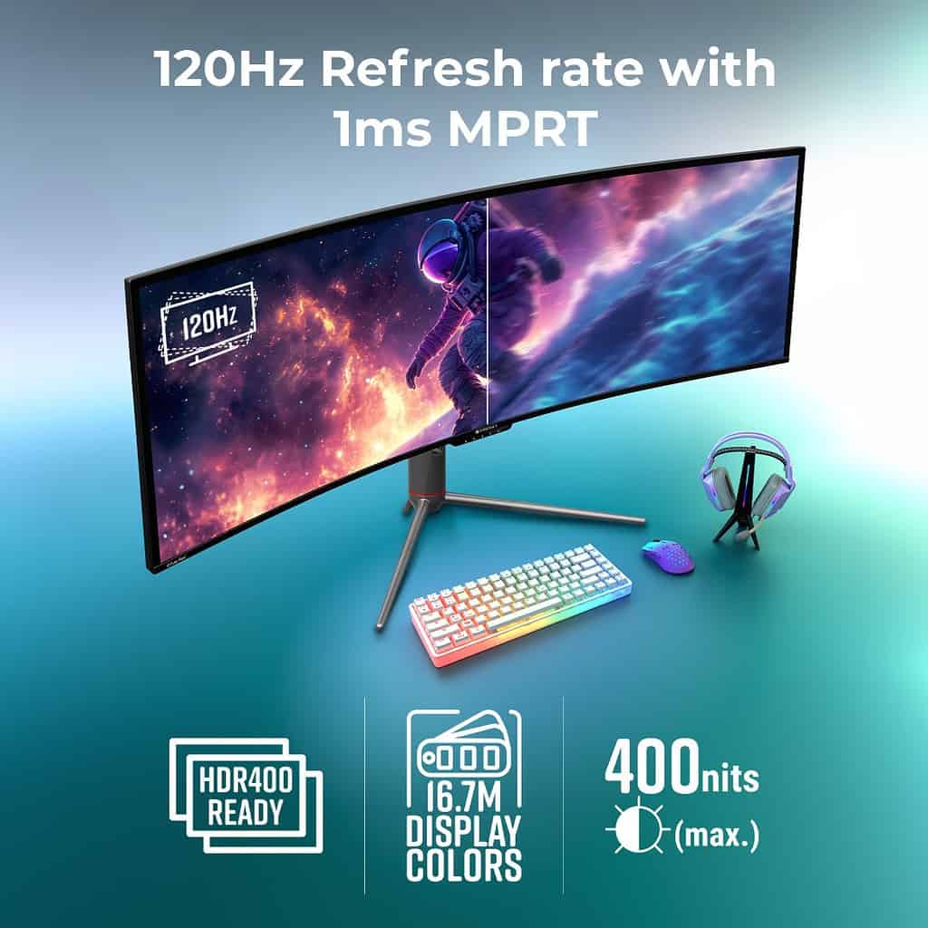 Zebronics Brings Curved QHD Gaming Monitors in India