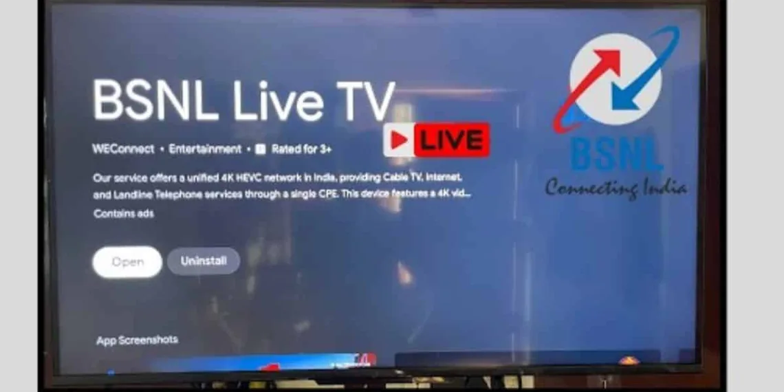 BSNL Live TV App