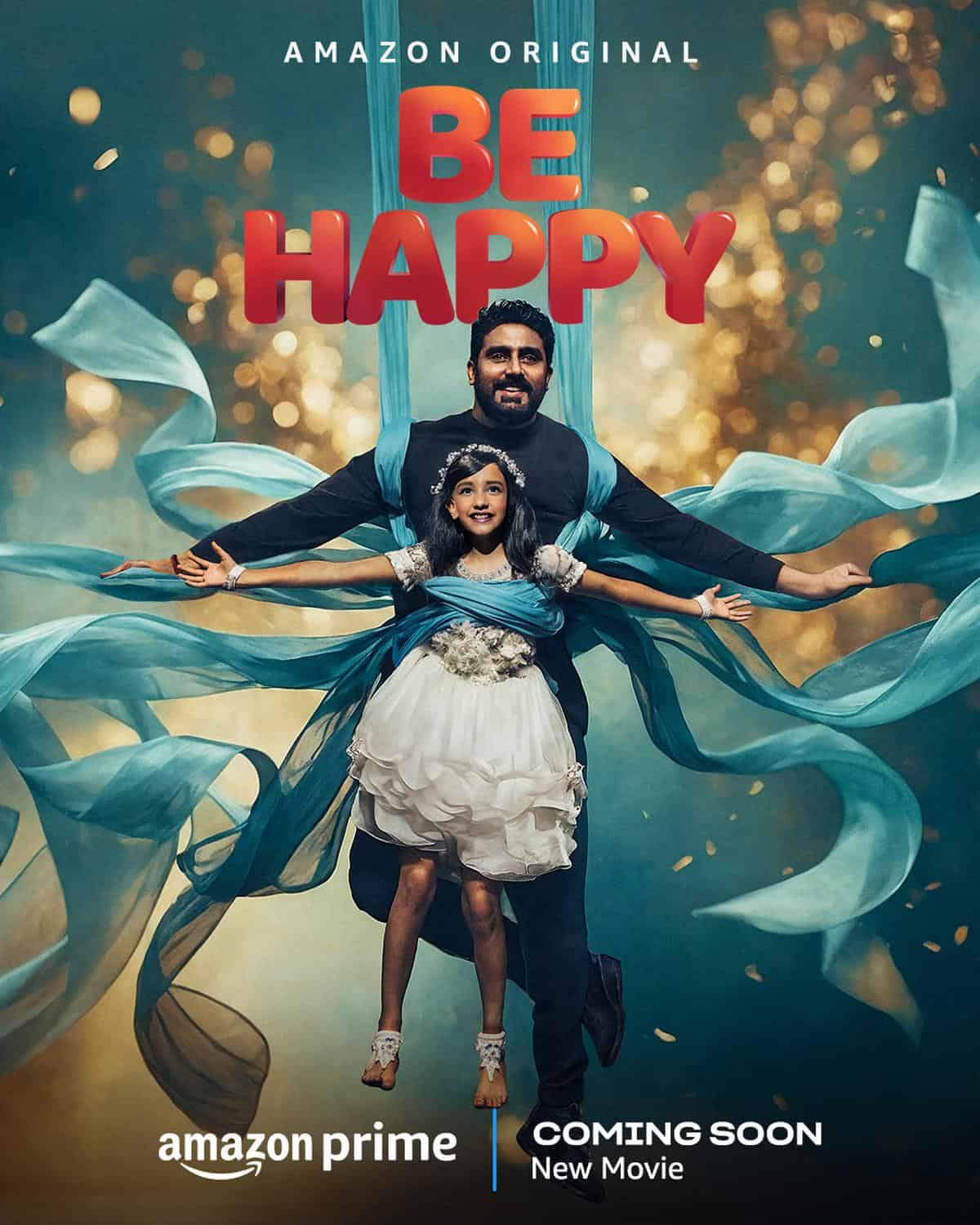 Be Happy: Abhishek Bachchan and Inayat Verma Shine in a Heartfelt Father-Daughter First Look