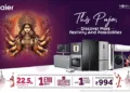 Celebrate Durga Puja with Incredible Discounts on Haier Appliances: Up to 22.5% Off!