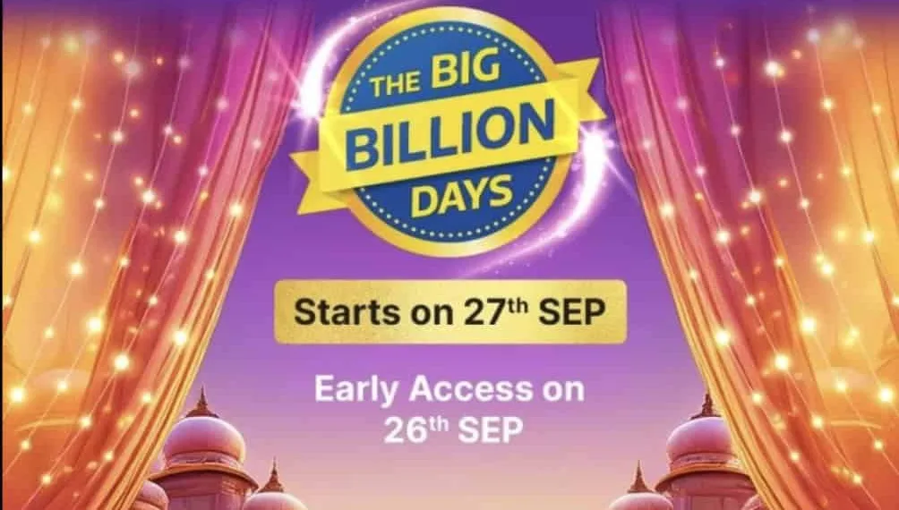 Flipkart Big Billion Days Sale 2024 date announced: Here's brief detail