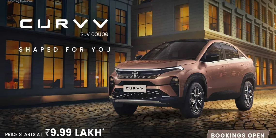 TATA Curvv Petrol/Diesel Launched in India starts at Rs 9.99 Lakh