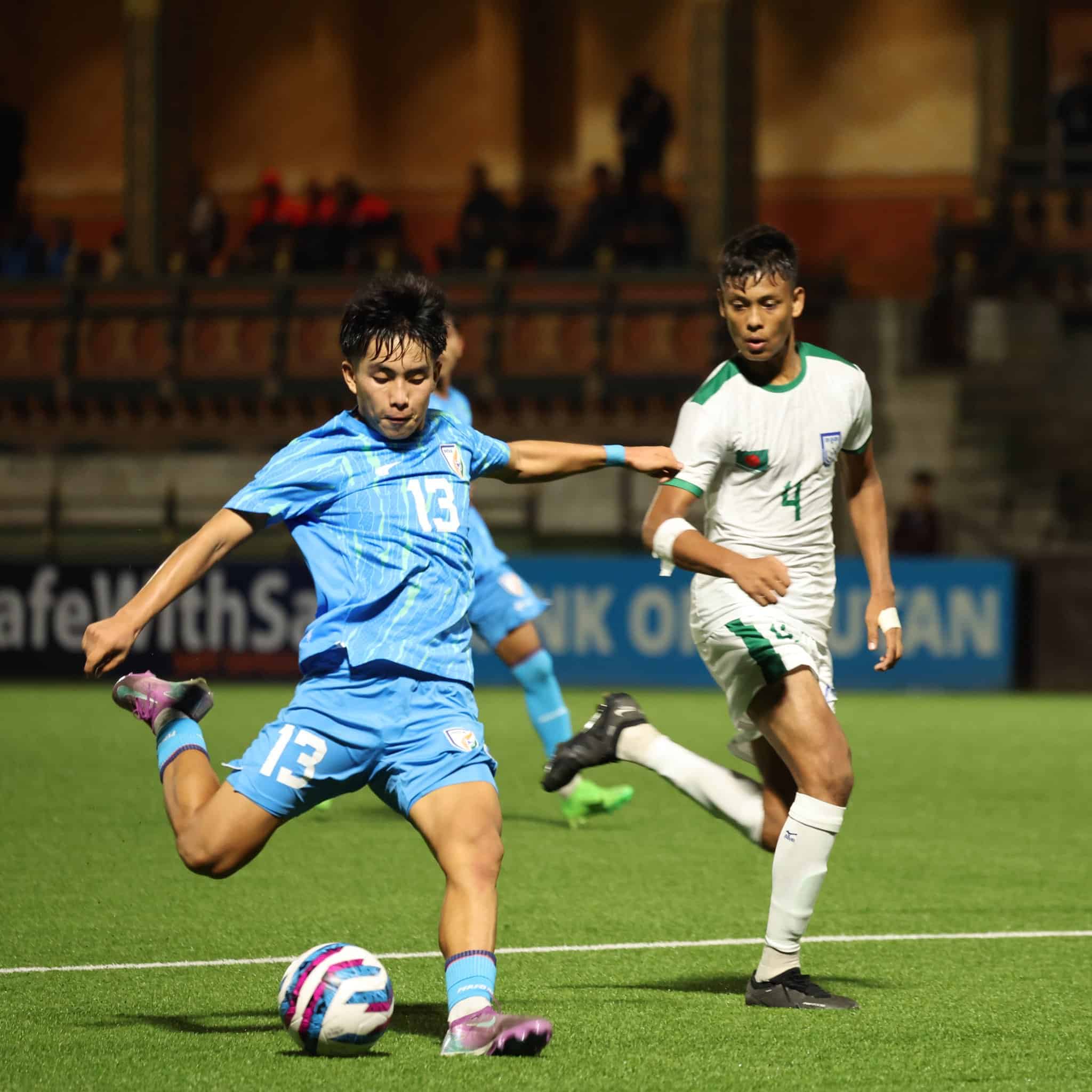 India win SAFF U17 Championship opener against Bangladesh with one goal