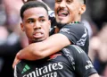 Arsenal Gabriel William Saliba North London derby