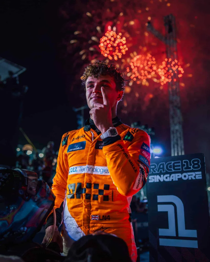 Lando Norris Singapore Grand Prix