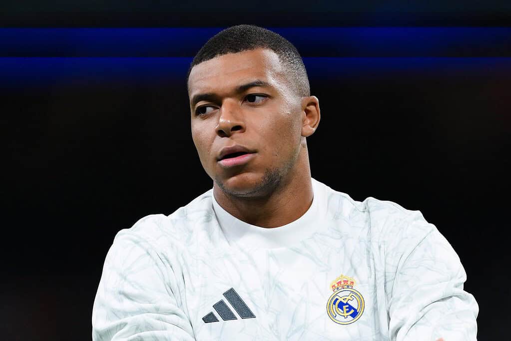 GettyImages 2173675172 scaled 1 Real Madrid's Kylian Mbappe Ruled Out for 3 Weeks with Thigh Injury, Set to Miss Madrid Derby