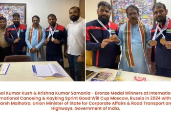 2 Indian Para-Athletes Won Bronze Medals at International Canoeing & Kayaking Sprint Goodwill Cup in Moscow, Russia