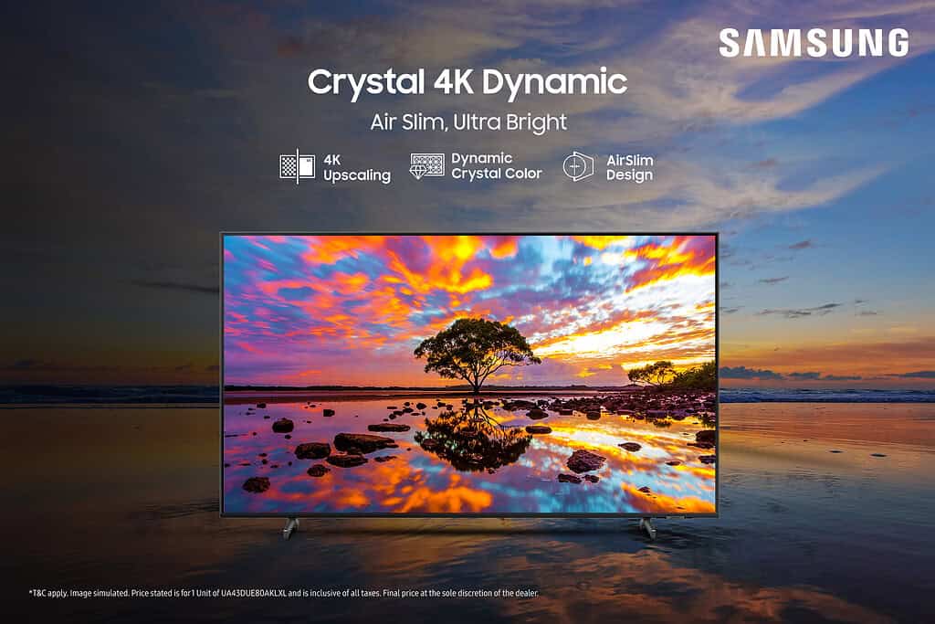 Introducing Samsung's 2024 Crystal 4K Dynamic TV: A New Era of Home Entertainment