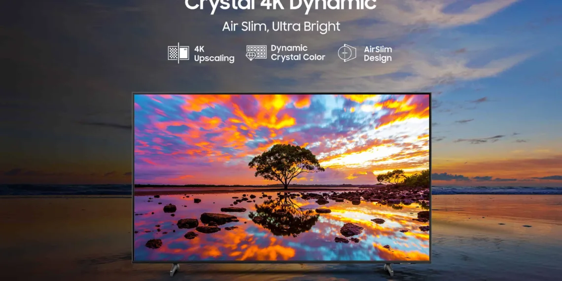 Introducing Samsung's 2024 Crystal 4K Dynamic TV: A New Era of Home Entertainment