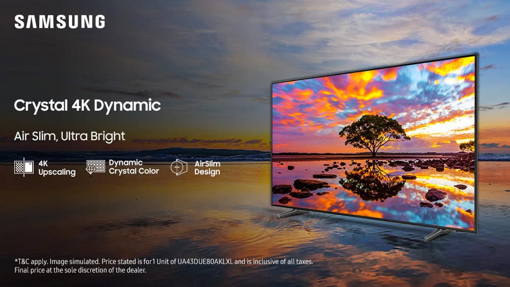 Introducing Samsung's 2024 Crystal 4K Dynamic TV: A New Era of Home Entertainment