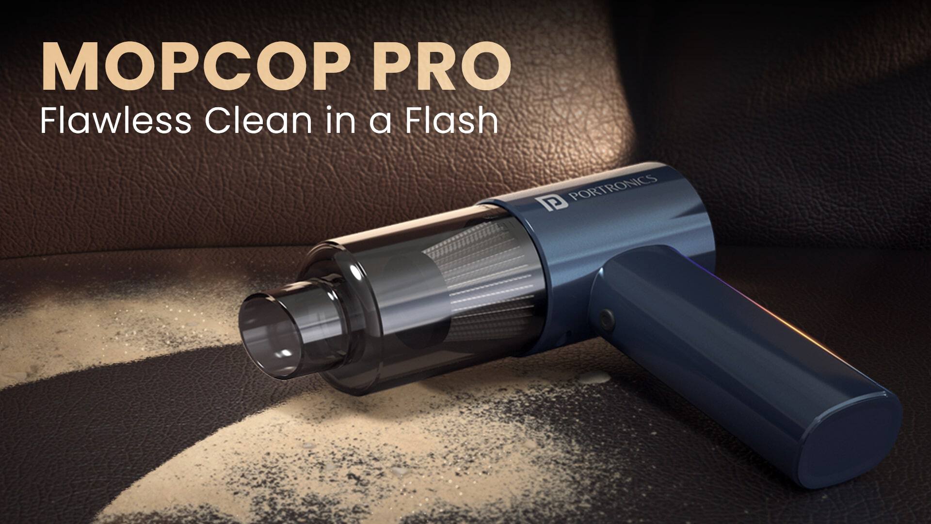 Meet Mopcop Pro: Portronics’ Next-Gen 2-in-1 Cordless Vacuum and Air Blower