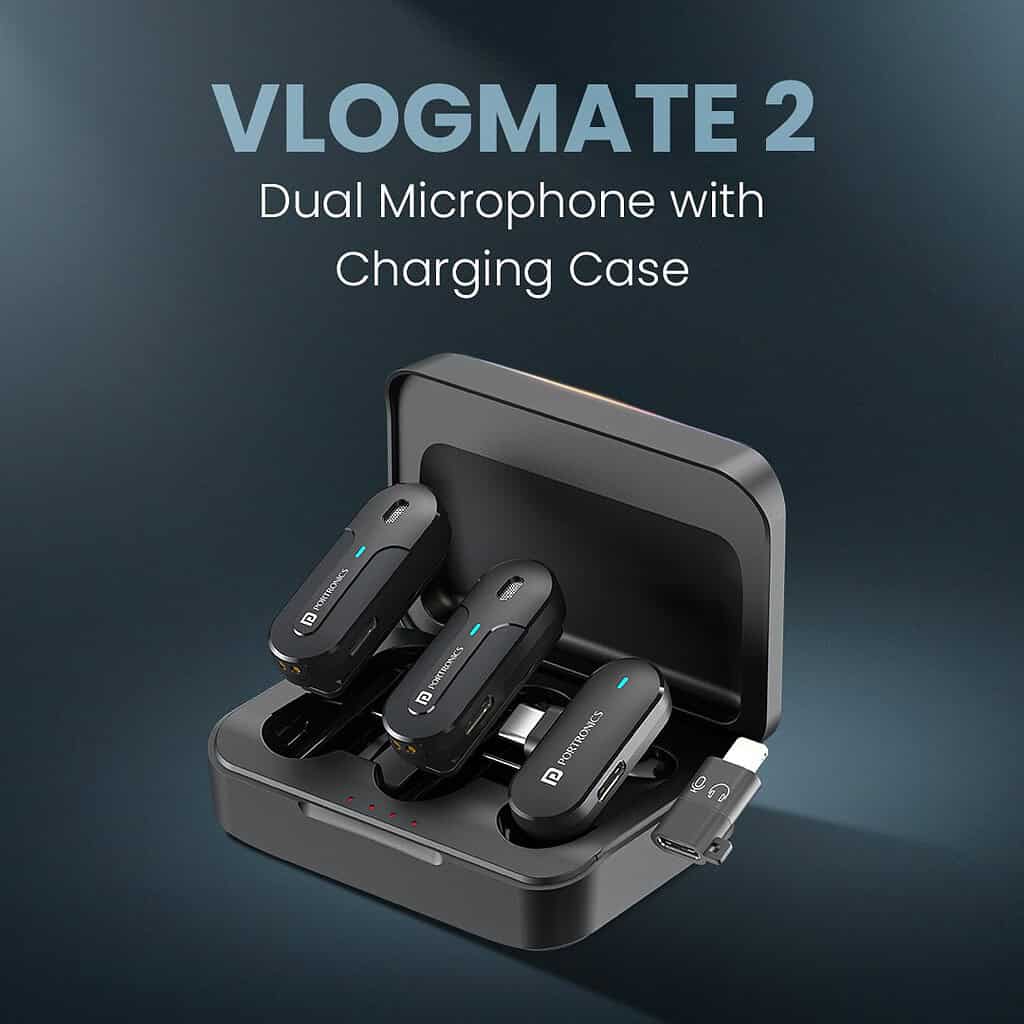 Portronics Vlogmate 2 Launched in India for Content Creators