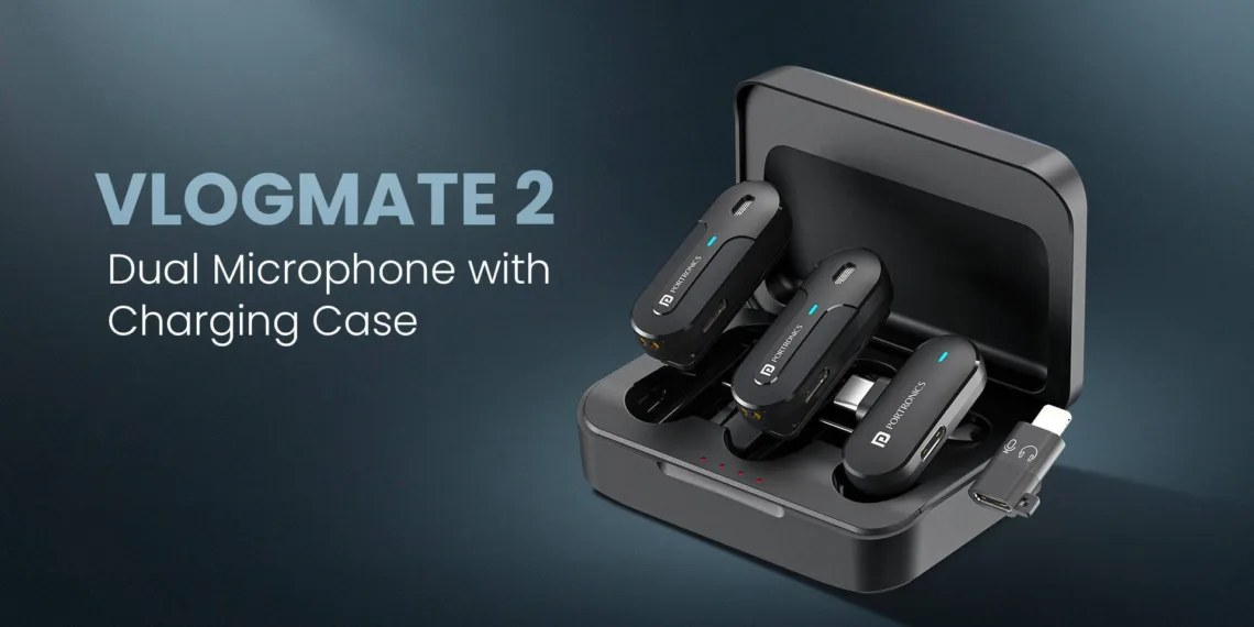 Portronics Vlogmate 2 Launched in India for Content Creators