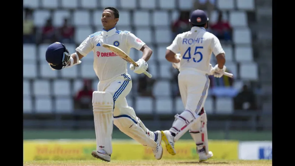 Team India Sets Record with Fastest Team Fifty and Hundred in Test Cricket History feat Rohit Sharma and Yashasvi Jaiswal