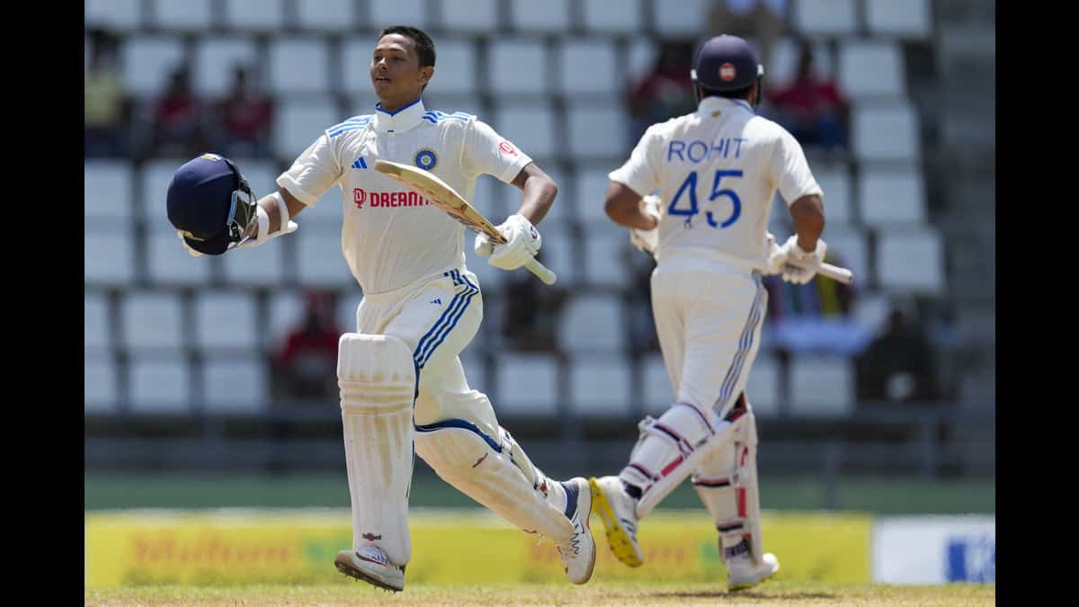 Team India Sets Record with Fastest Team Fifty and Hundred in Test Cricket History feat Rohit Sharma and Yashasvi Jaiswal