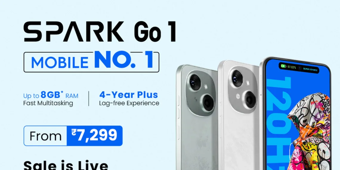 TECNO SPARK GO 1 Launched in India for only ₹7,299