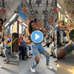 Woman’s Dance to ‘Aaj Ki Raat’ in Metro Goes Viral in Social Media