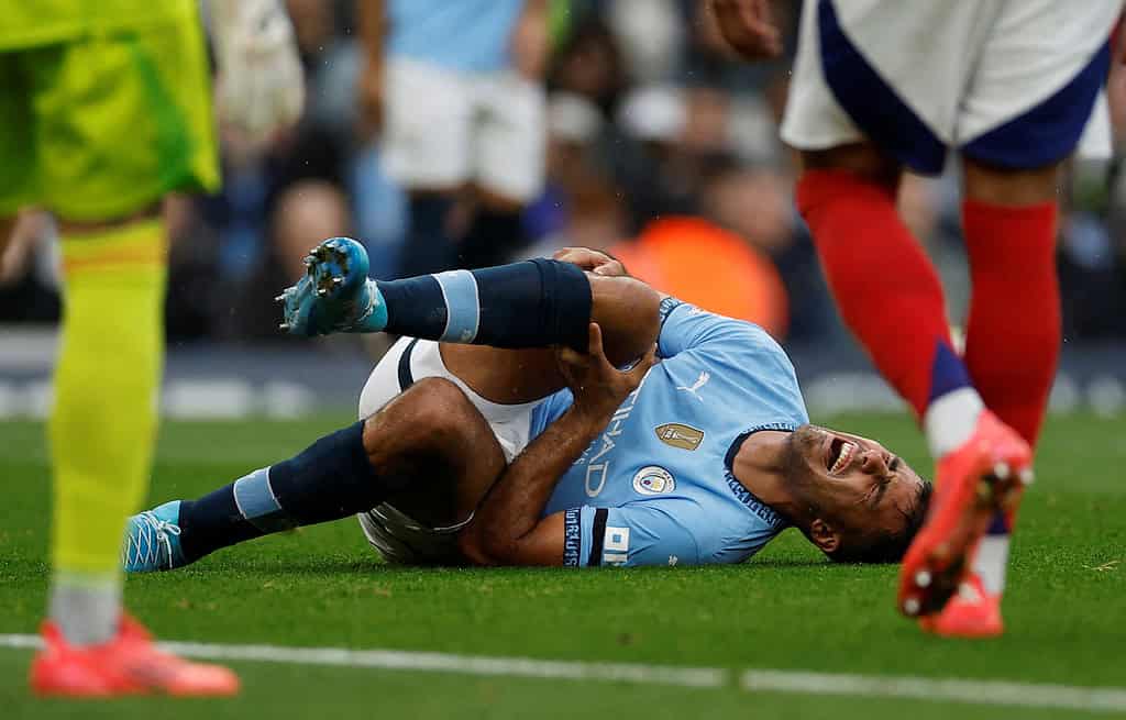 ZVJYSEHO6RKN7HP7T7LAFV6VYQ Rodri Ruled Out for Rest of the Season with Ligament Injury: Manchester City Face Lengthy Absence of Key Midfielder