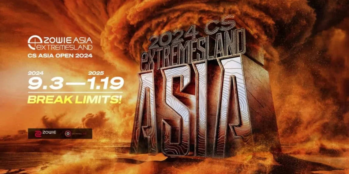 ZOWIE eXTREMESLAND CS Asia Open 2024 Returns: ‘Break Limits!’ with Top Teams and Thrilling Competition