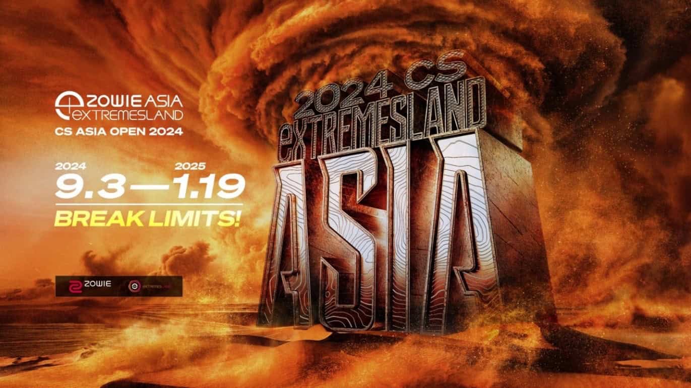 ZOWIE eXTREMESLAND CS Asia Open 2024 Returns: ‘Break Limits!’ with Top Teams and Thrilling Competition