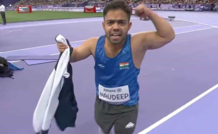 image 16 26 Reason Revealed: Why India’s Navdeep Singh Won Gold in F41 Javelin at Paris Paralympics Despite Finishing Second?