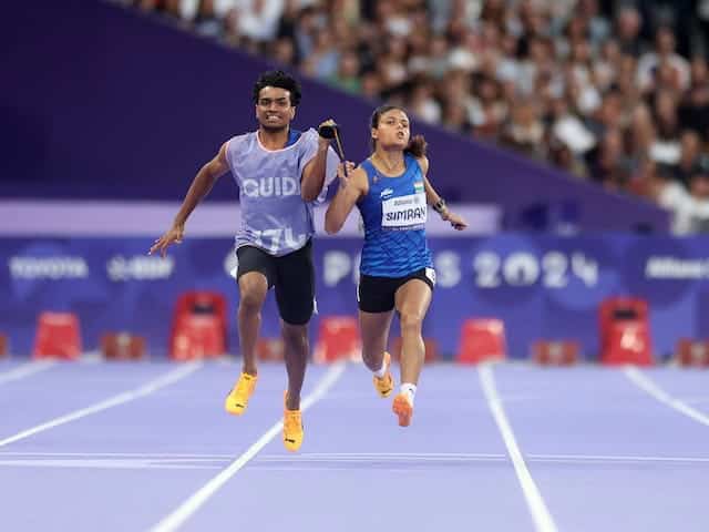 image 16 34 Simran Sharma Wins Bronze in Women's 200m T12 at Paris Paralympics 2024