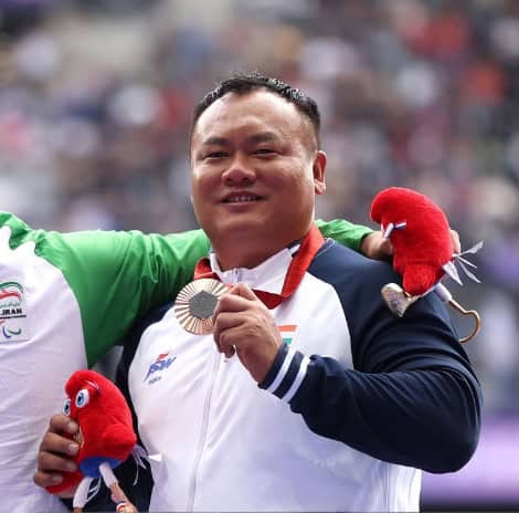 image 16 48 Hokato Hotozhe Sema Wins Bronze in Shot Put at Paris Paralympics 2024 with Personal Best of 14.65m