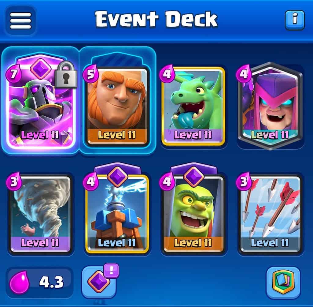 Best Clash Royale Decks for the Pekka Evo Launch Event