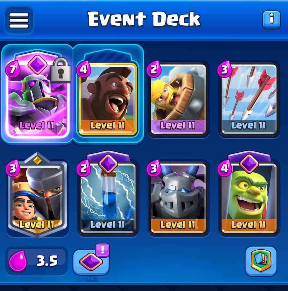 Best Clash Royale Decks for the Pekka Evo Launch Event