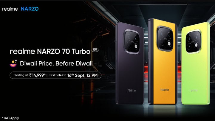 image 17 14 Realme Narzo 70 Turbo 5G Launched in India: Price, Specifications, First Sale Date