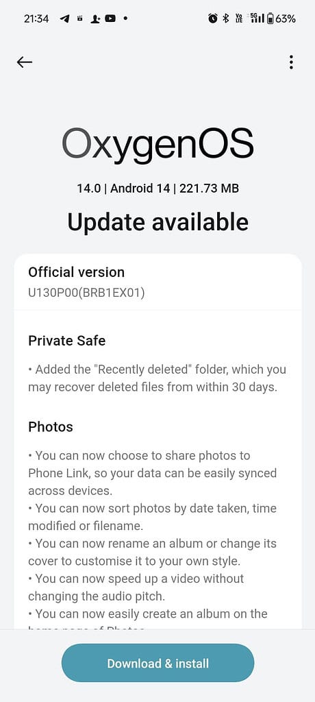 image 17 158 OnePlus Nord CE 4 Lite 5G's new update brings "Recently Deleted" folder