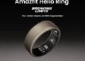 Amazfit Helio Ring India Launch Confirmed: Pre-Orders Start September 18th