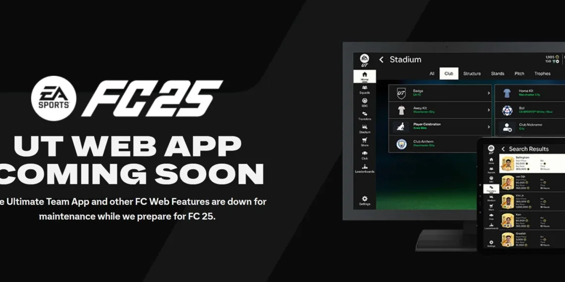 REVEALED: EA FC25 FUT Web App release date and time in India