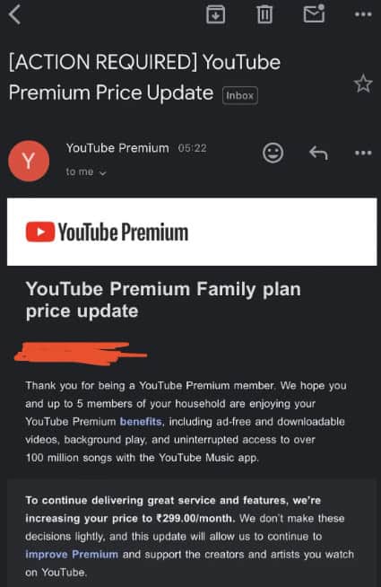 image 21 237 YouTube Premium Price Hikes: Are Indian Subscribers Next in Line?