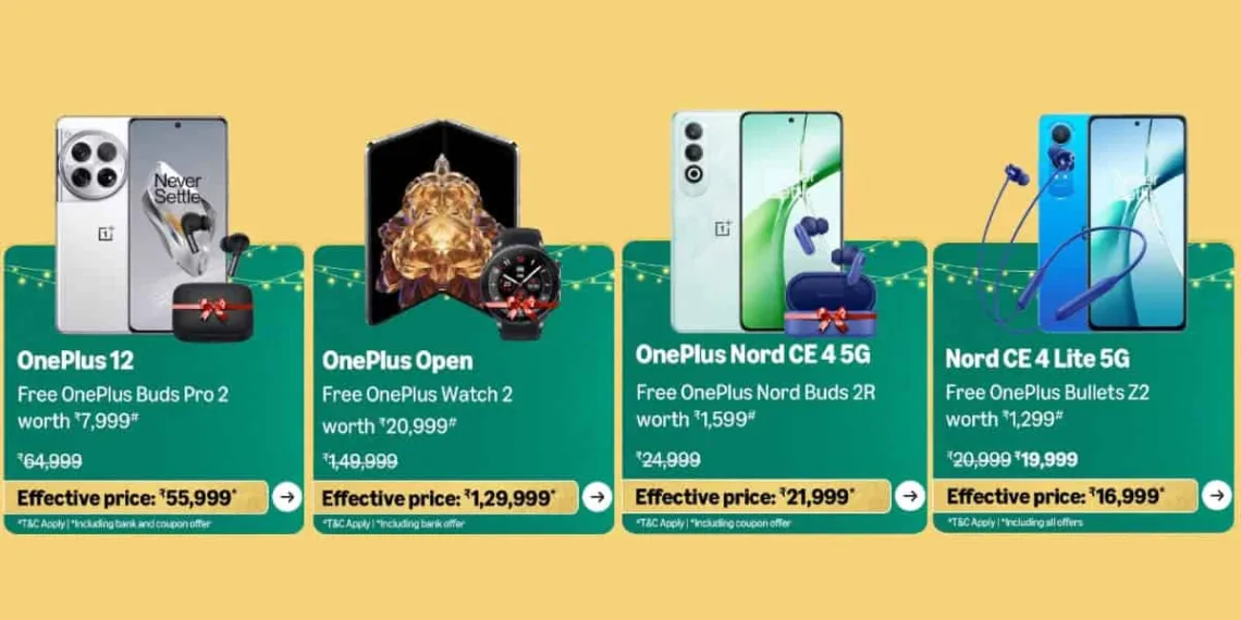 Best Deals on OnePlus Phones at Amazon Great Indian Festival 2024