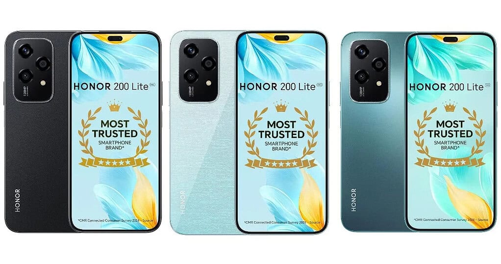 HONOR 200 Lite 5G Launched in India with MediaTek Dimensity 6080 SoC