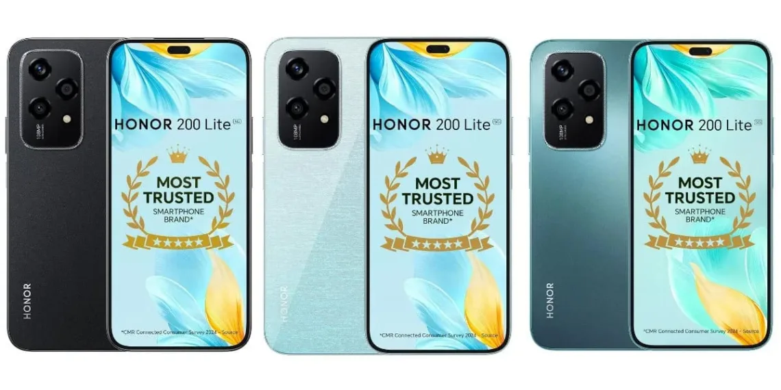 HONOR 200 Lite 5G Launched in India with MediaTek Dimensity 6080 SoC