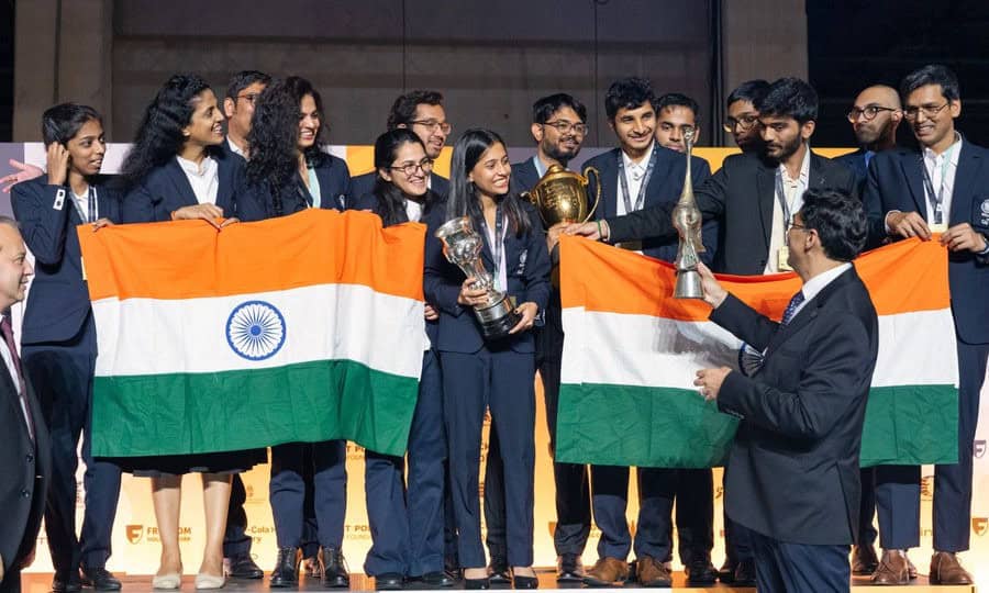 image 21 334 AICF Announces ₹3.2 Crore Cash Reward for India's Chess Olympiad Gold Medal Teams