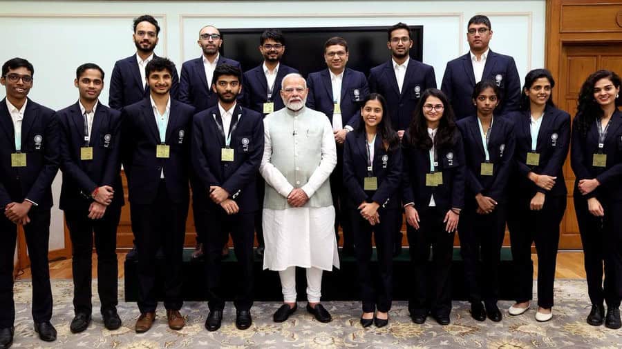 image 21 335 AICF Announces ₹3.2 Crore Cash Reward for India's Chess Olympiad Gold Medal Teams