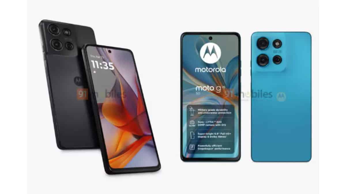 Moto G75 5G renders with two new color options