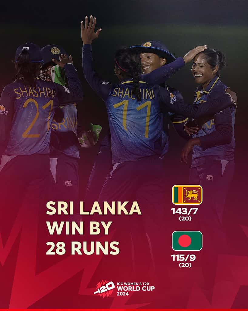 Sri Lanka Women vs Bangladesh Women: Sri Lanka defends low score