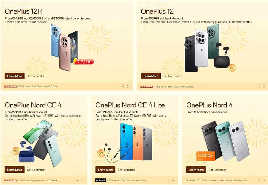 image 21 97 OnePlus Diwali 2024 Sale: Massive Discounts on OnePlus 12, Nord 4, Watch 2, & More